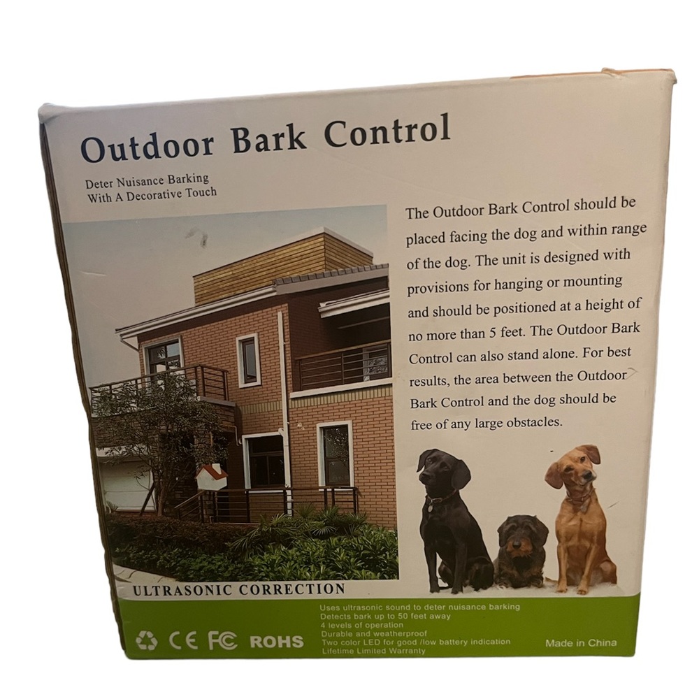 Dog Ultrasonic Bark Control